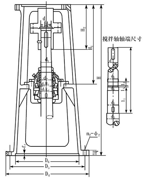減速機支架結構圖 減速機支架結構圖